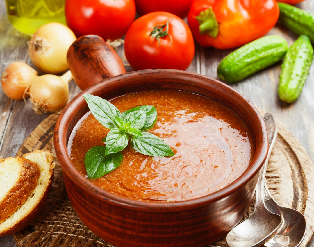 Gut-healthy Summer Gazpacho