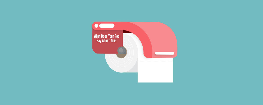 toilet paper infographic on getting to know your poo