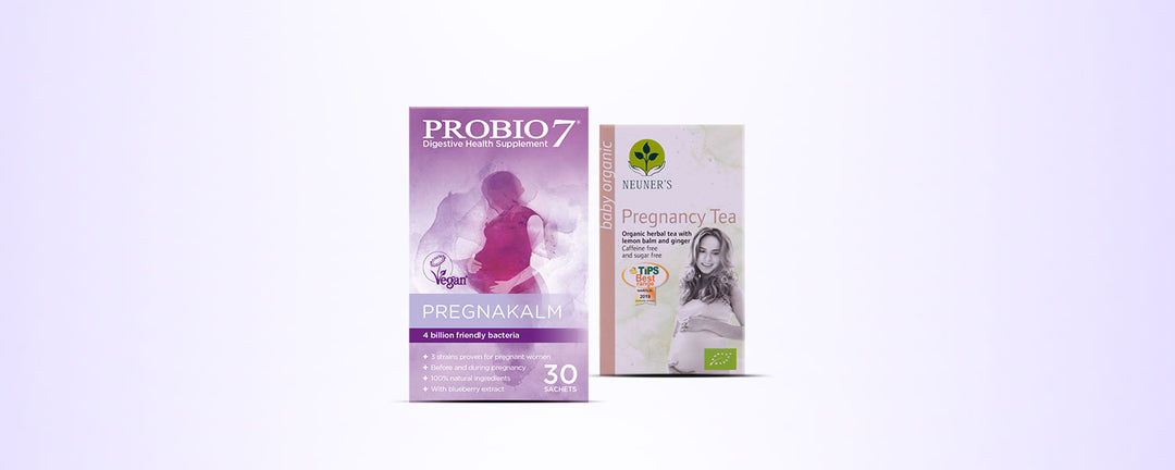 Neuners Pregnancy Tea and Probio7 Pregnakalm 