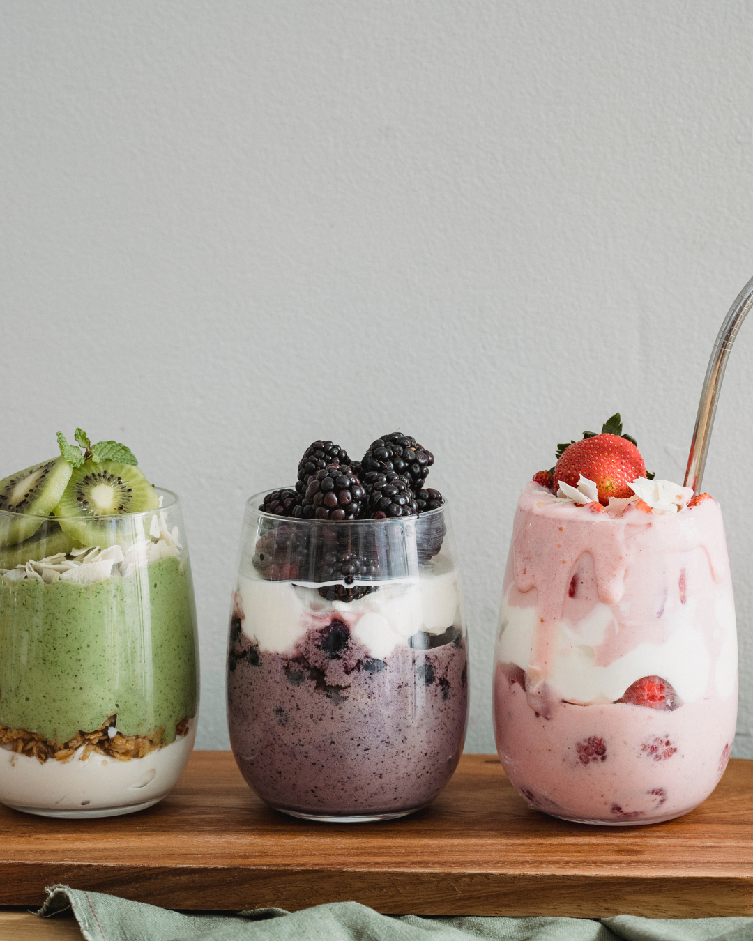 When making your own yogurt the choices are endless. 