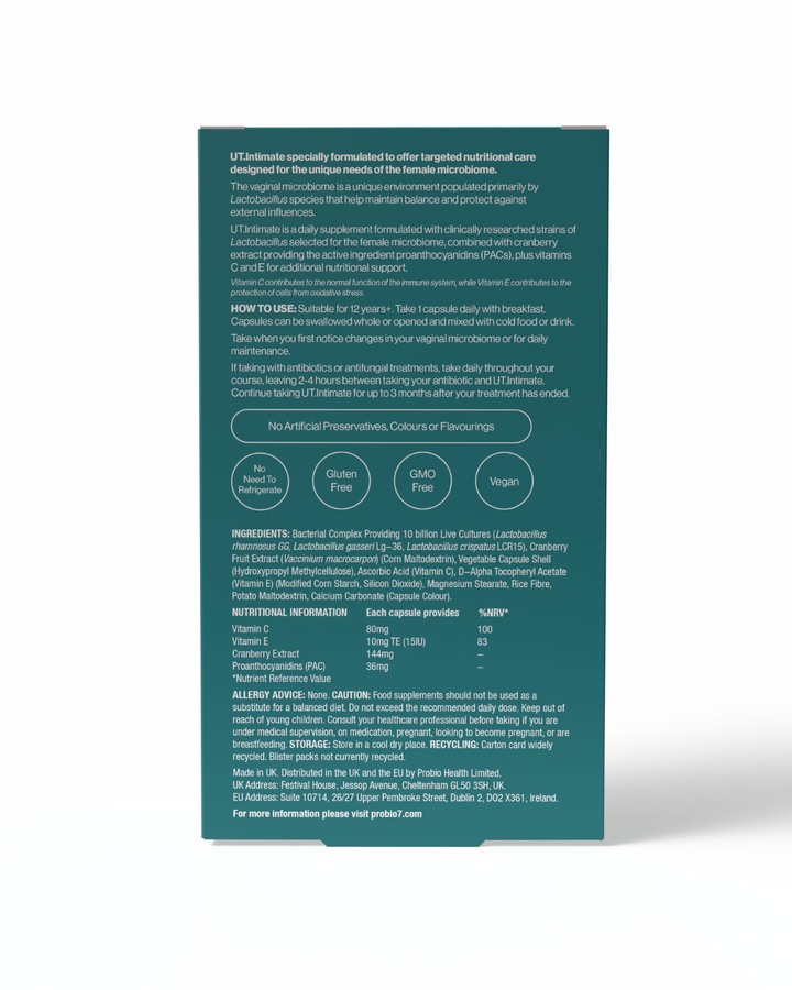 UT.Intimate - Vaginal Microbiome Support