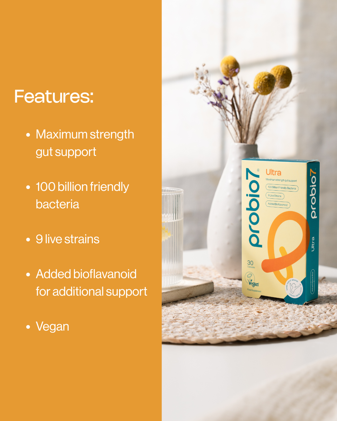 Maximum strength gut support