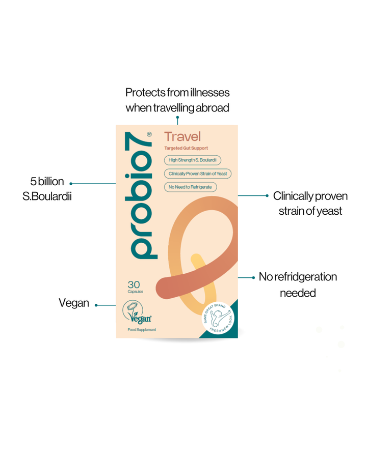 Travel - With high strength Boulardii